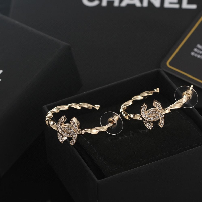 Ch*el earrings